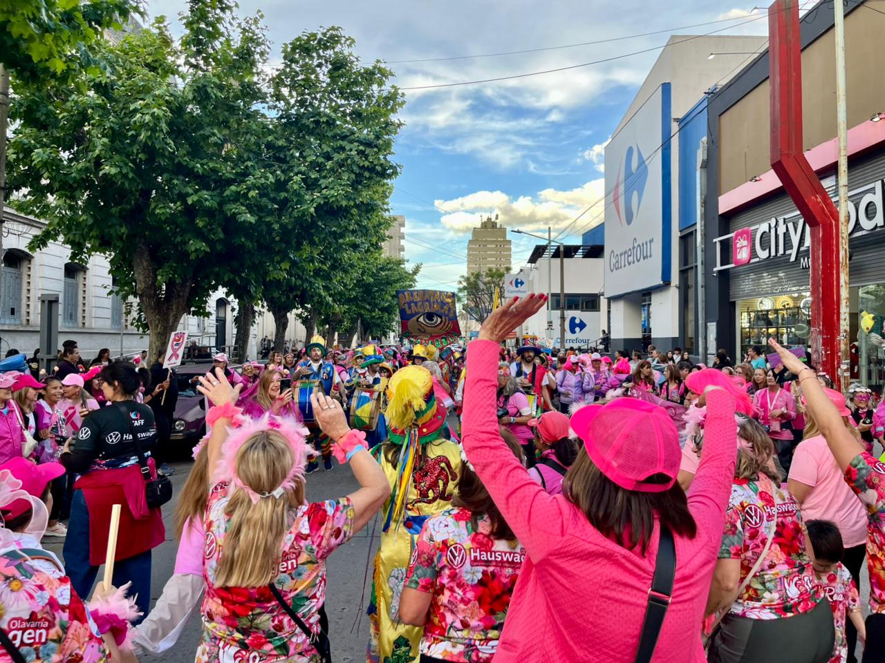 caravana rosa