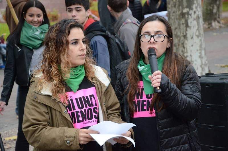 Ni una Menos Euge y Caro 1