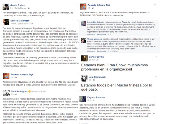 relatos de personas
