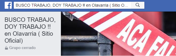 falta trabajo